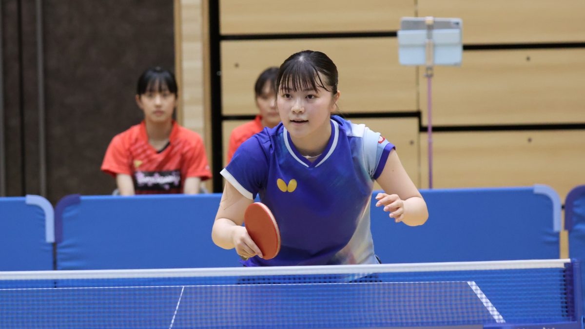 女子学校対抗ベスト4が決定　2日からは女子シングルスが開始＜卓球・インターハイ2025＞
