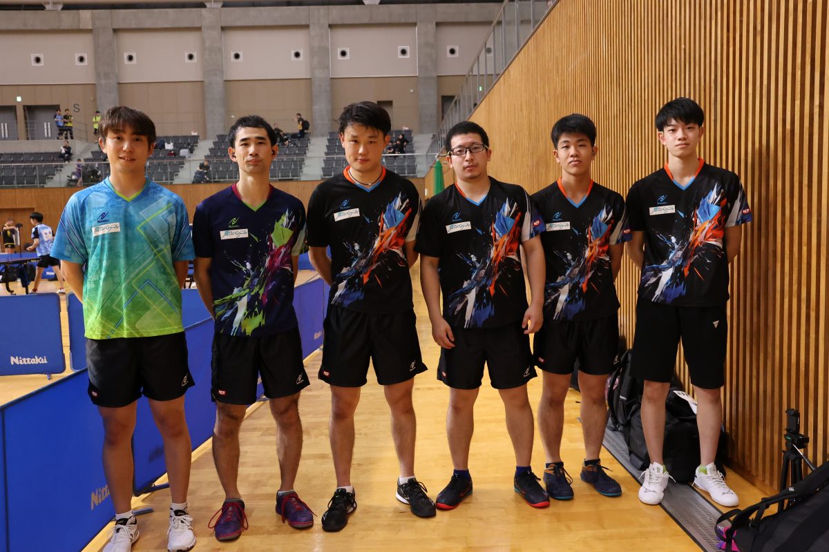 写真：デフリンピック代表選手男子/撮影：ラリーズ編集部