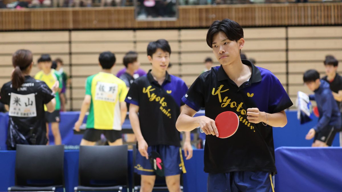 84校1,500人以上が参加　文武両道プレーヤー集う“全国公”が開幕＜第65回全国国公立大学卓球大会・男子学校対抗予選＞