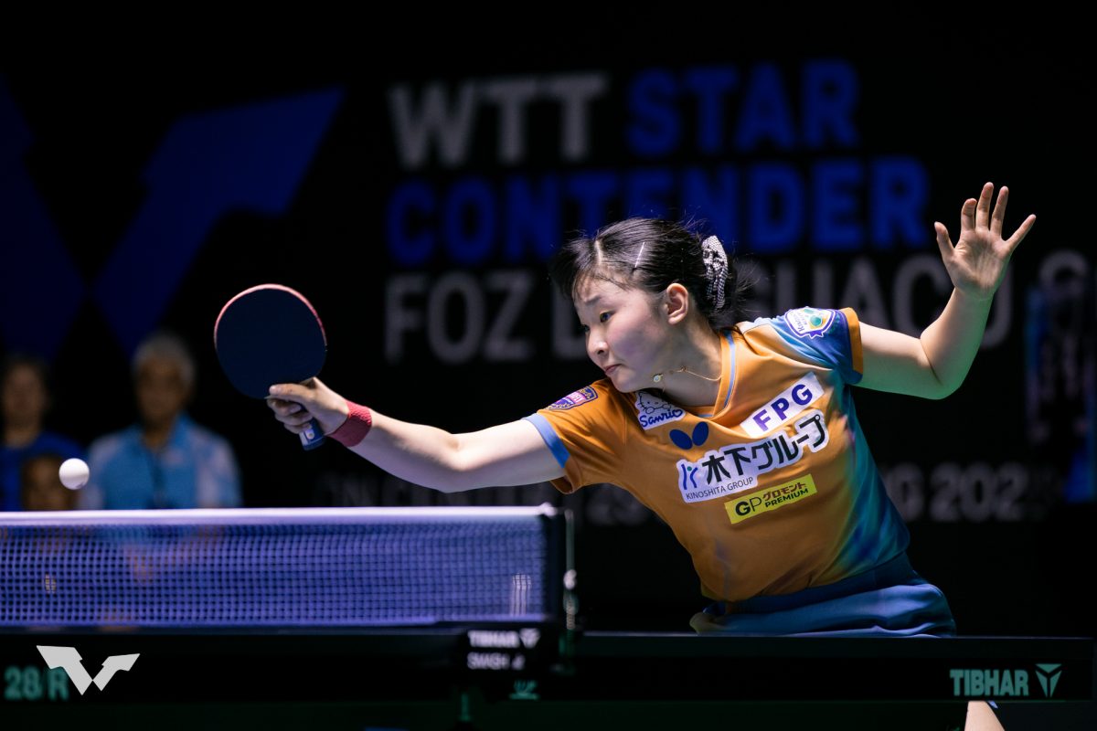 写真：張本美和（木下グループ）/提供：WTT