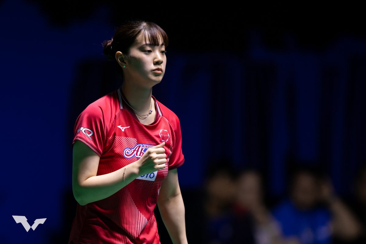 写真：長﨑美柚（木下アビエル神奈川）/提供：WTT