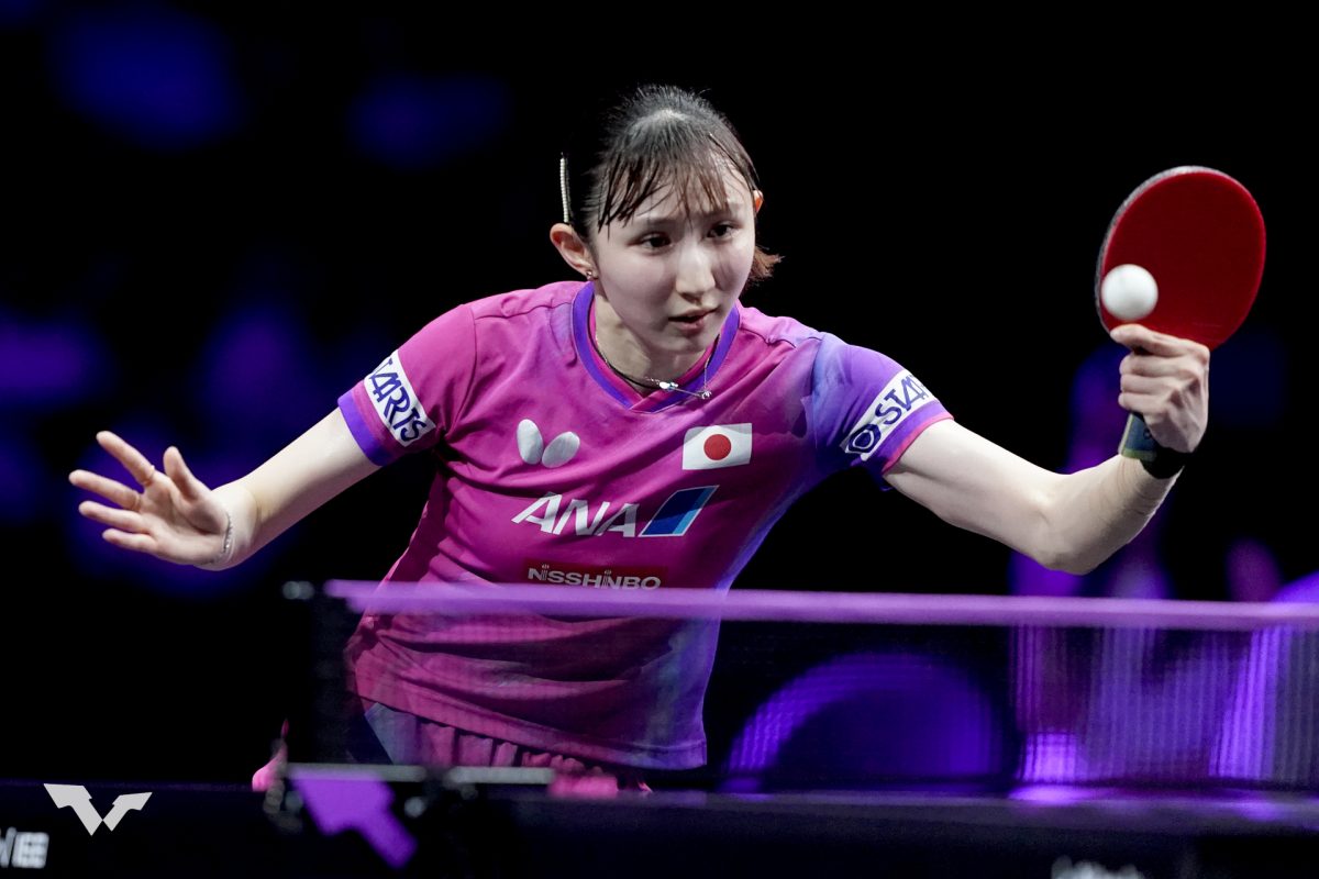 写真：早田ひな（日本生命）/提供：WTT