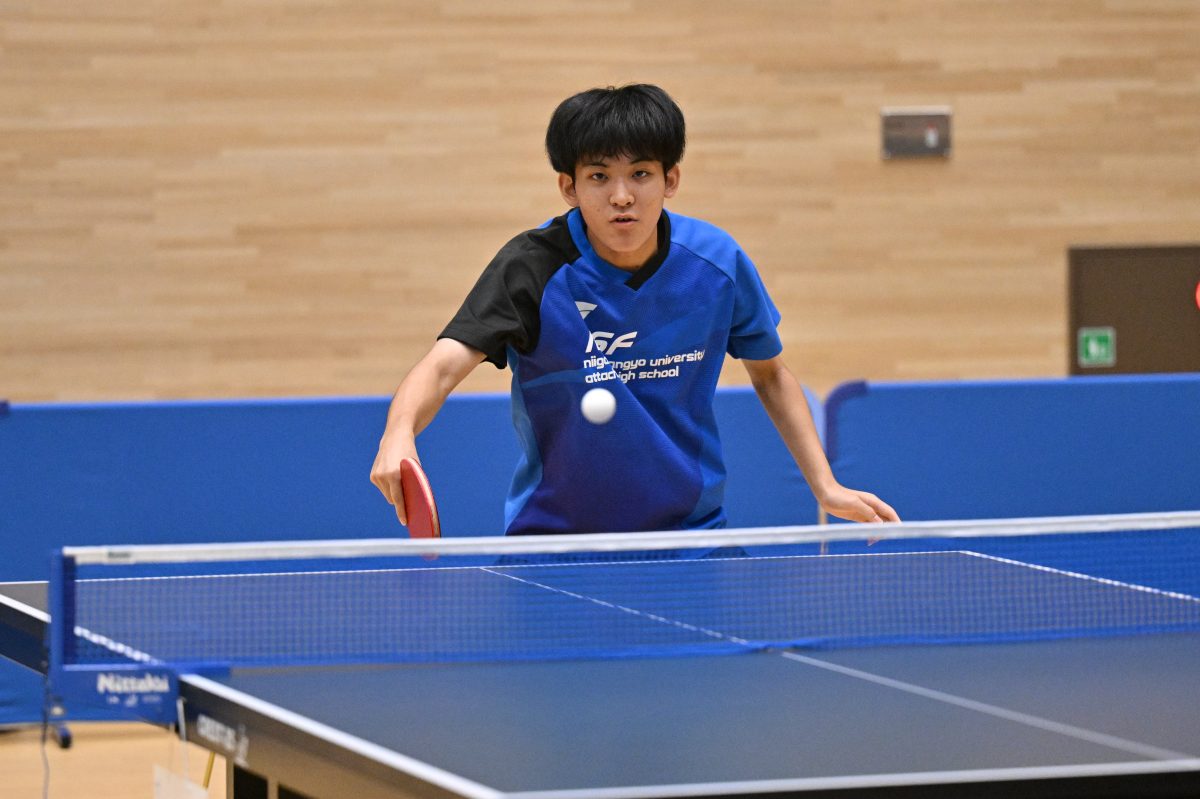 写真：小林侑立（新潟産大附）/撮影：ラリーズ編集部