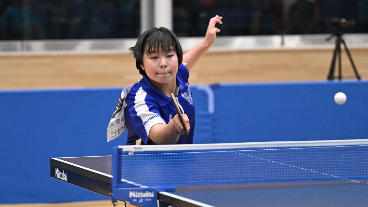 横浜隼人・五十嵐のぞみ、桜丘・東倫愛らが3回戦勝利＜卓球・インターハイ2025/女子シングルス3回戦＞