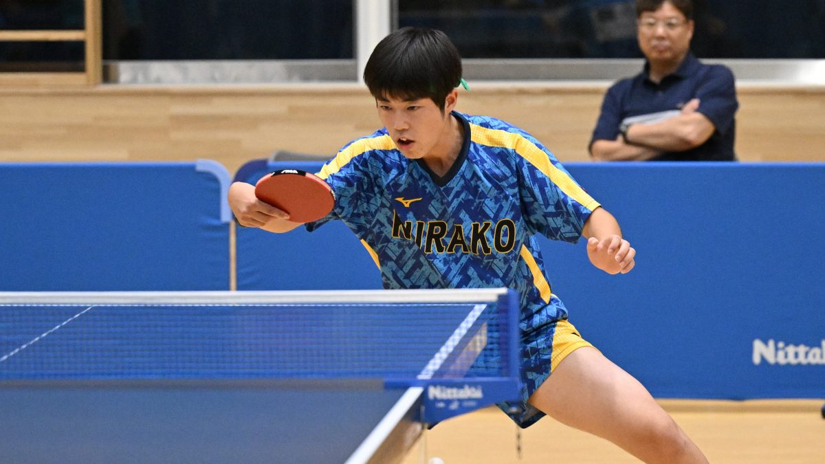 倉敷工業・小郷颯佑、野田学園・南優翔らが2回戦進出＜卓球・インターハイ2025/男子シングルス1回戦②＞