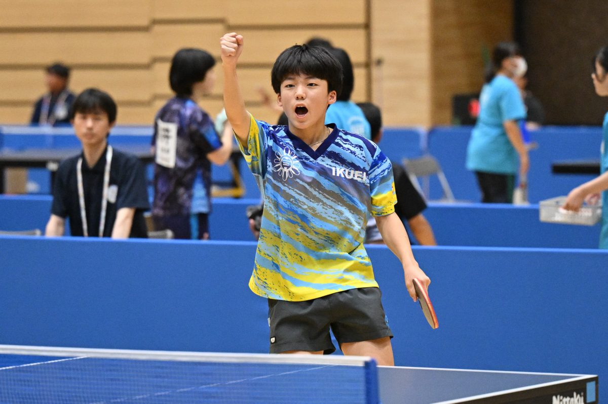 写真：松島翔空（育英）/撮影：ラリーズ編集部