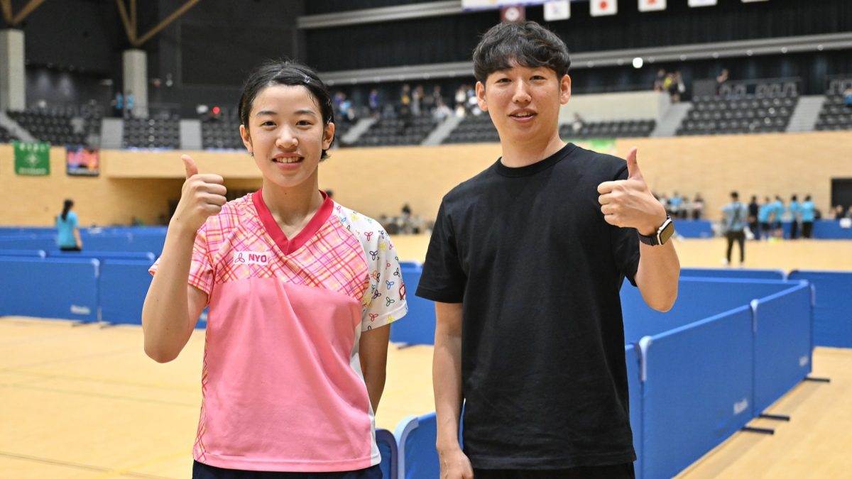 山陽学園・面手凛が悲願のインハイ初優勝「感情を表に出すタイプではないけど…」＜卓球・インターハイ2025/女子シングルス決勝＞