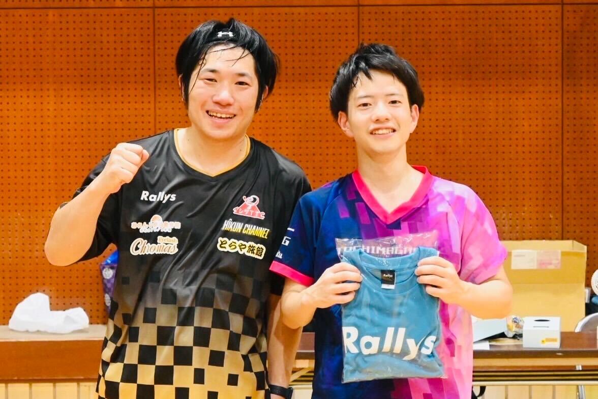 写真：東山葵飛選手/撮影：ラリーズ編集部