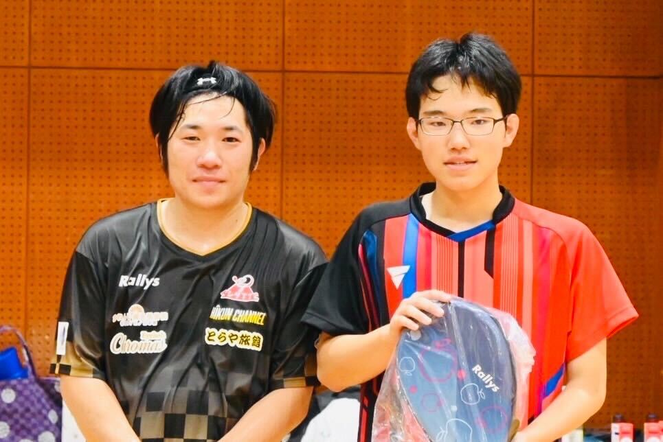 写真：安田空立選手/撮影：ラリーズ編集部