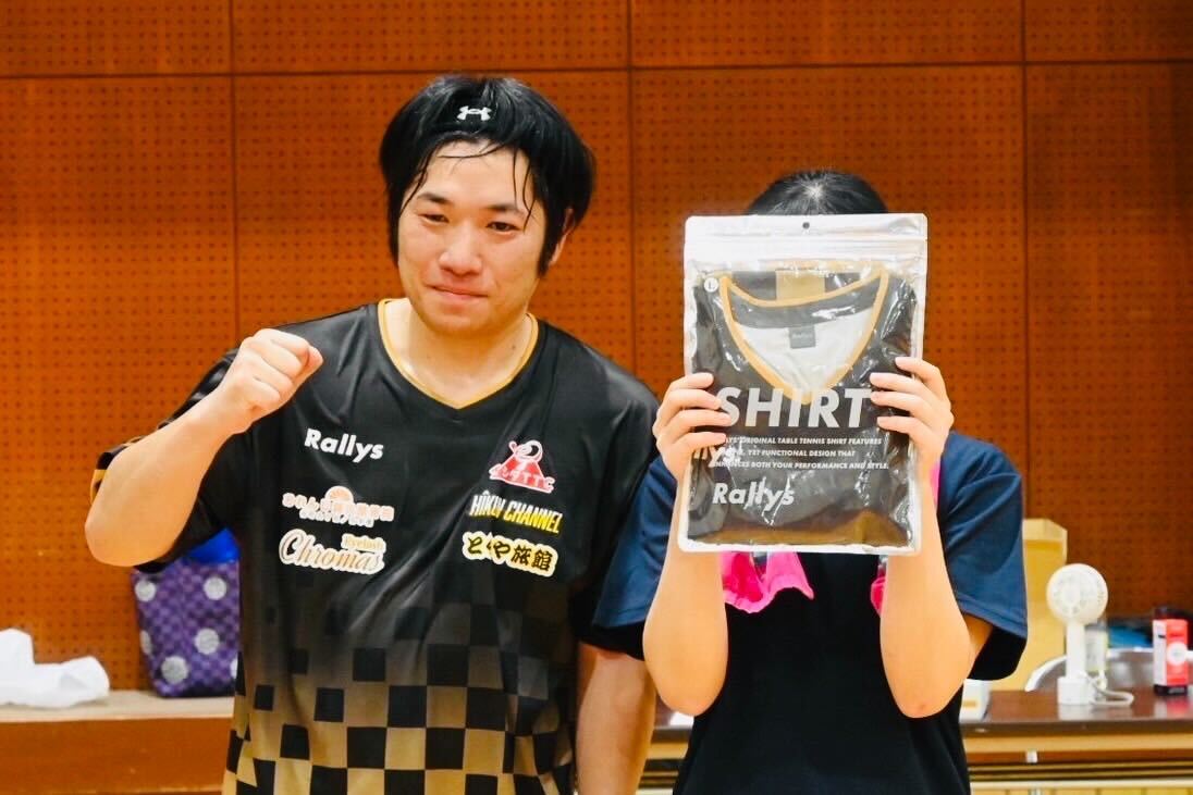 写真：北村実悠奈選手/撮影：ラリーズ編集部