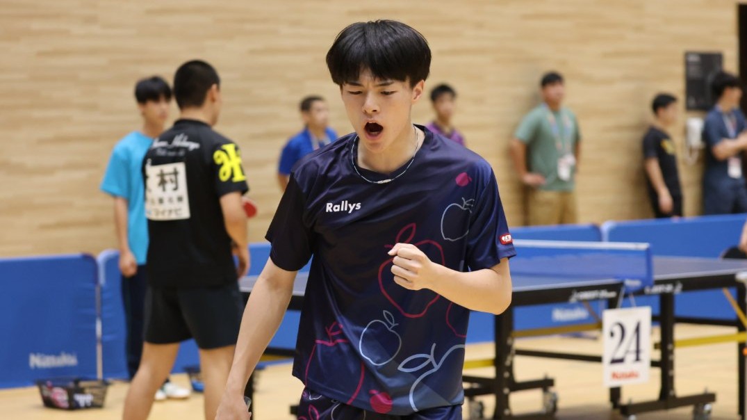 安田学園・島岡修斗、愛工大名電・月原弘暉らが勝利し2回戦へ＜卓球・インターハイ2025/男子シングルス1回戦①＞