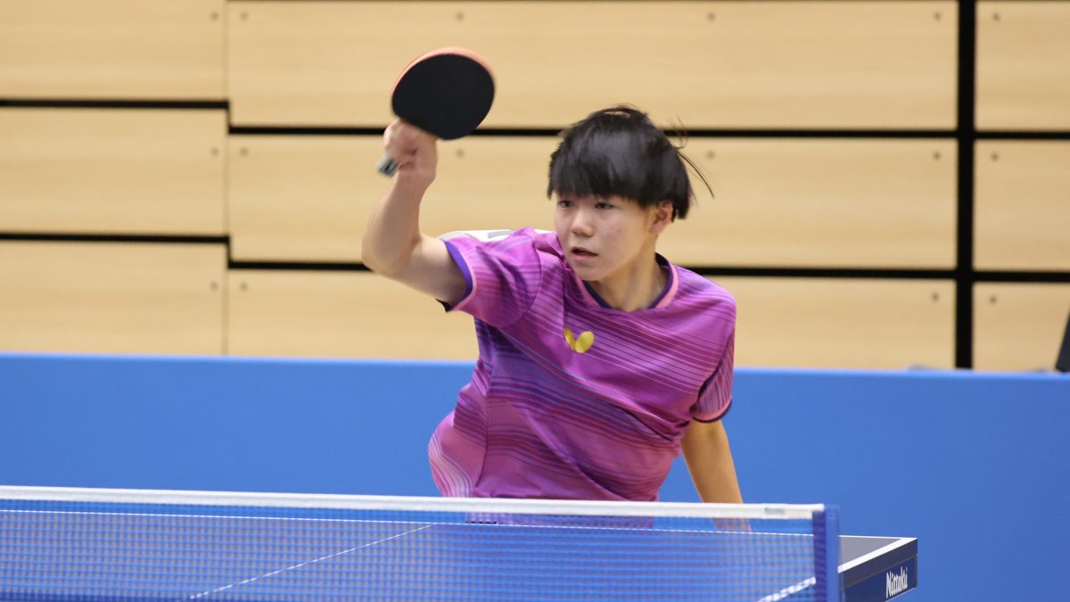 福岡常葉・佐々木雄大はフルゲームで勝利し3回戦へ＜卓球・インターハイ2025/男子シングルス2回戦①＞