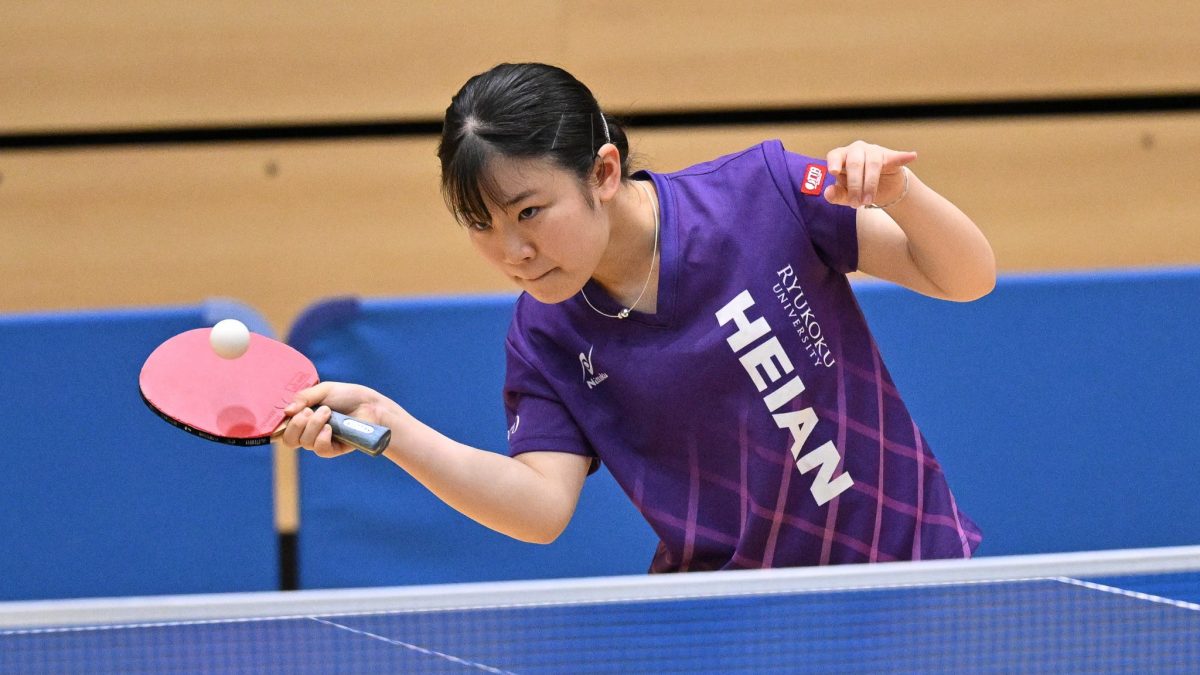 龍谷大平安・廣瀬文香、遊学館・日下部詩季にフルゲーム勝利でランク入り　＜卓球・インターハイ2025/女子シングルス4回戦＞