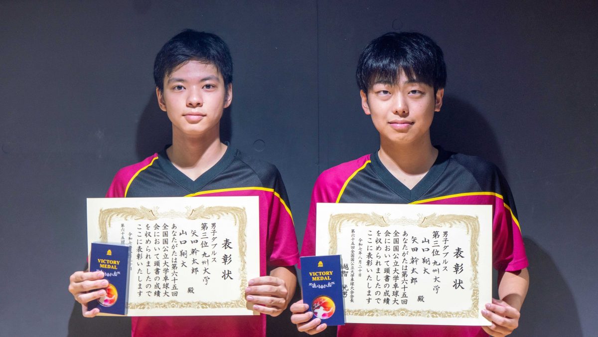 写真：山口翔太/矢田幹太郎（九州大学）/撮影：ラリーズ編集部