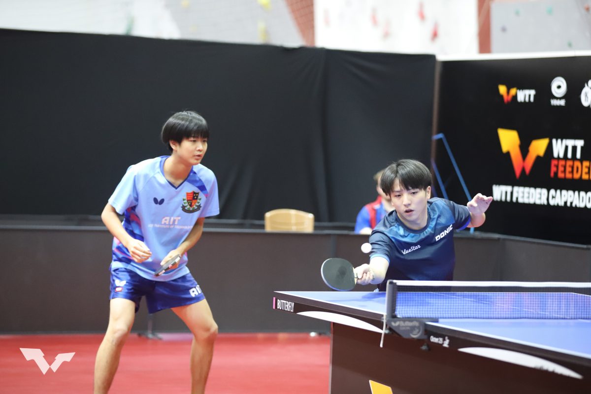 写真：鈴木颯/坂井雄飛（愛知工業大）/提供：WTT