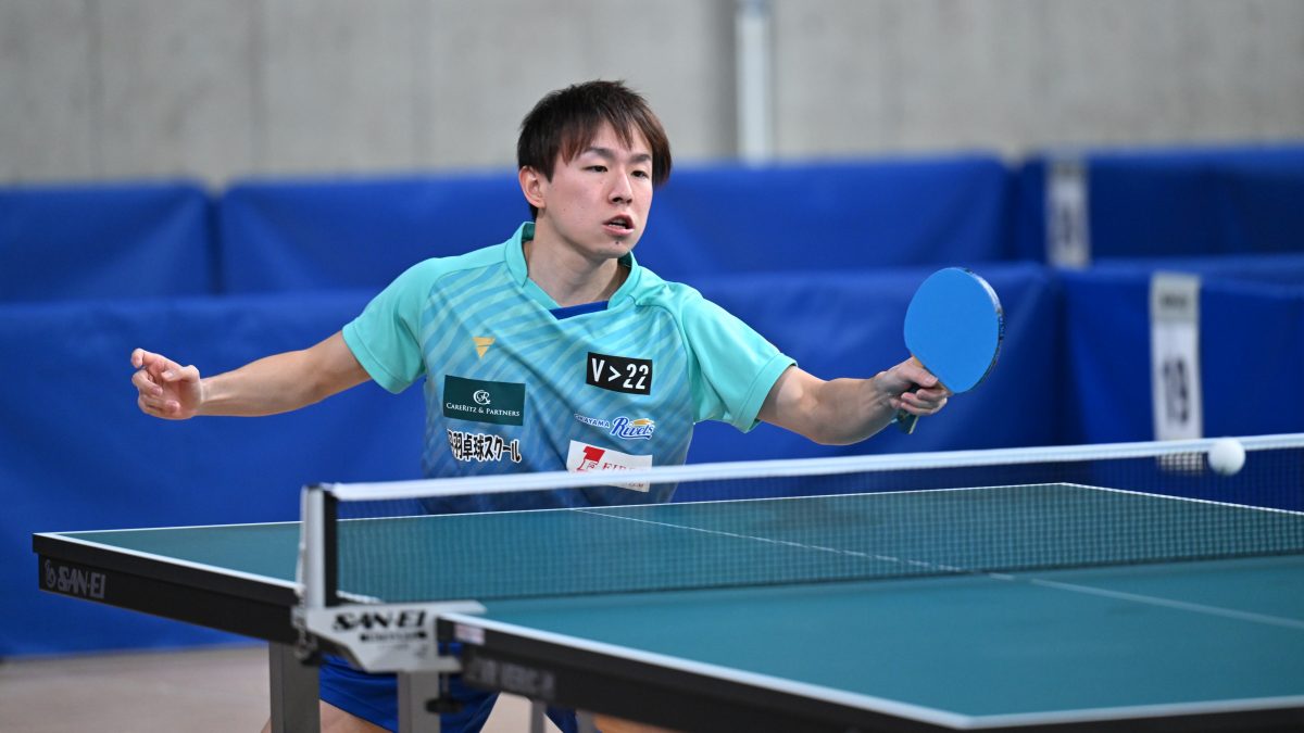 丹羽孝希がメジャーリーグデビュー　酒井明日翔、加山裕に勝ち越し＜卓球・メジャーリーグテーブルテニス2025-2026＞