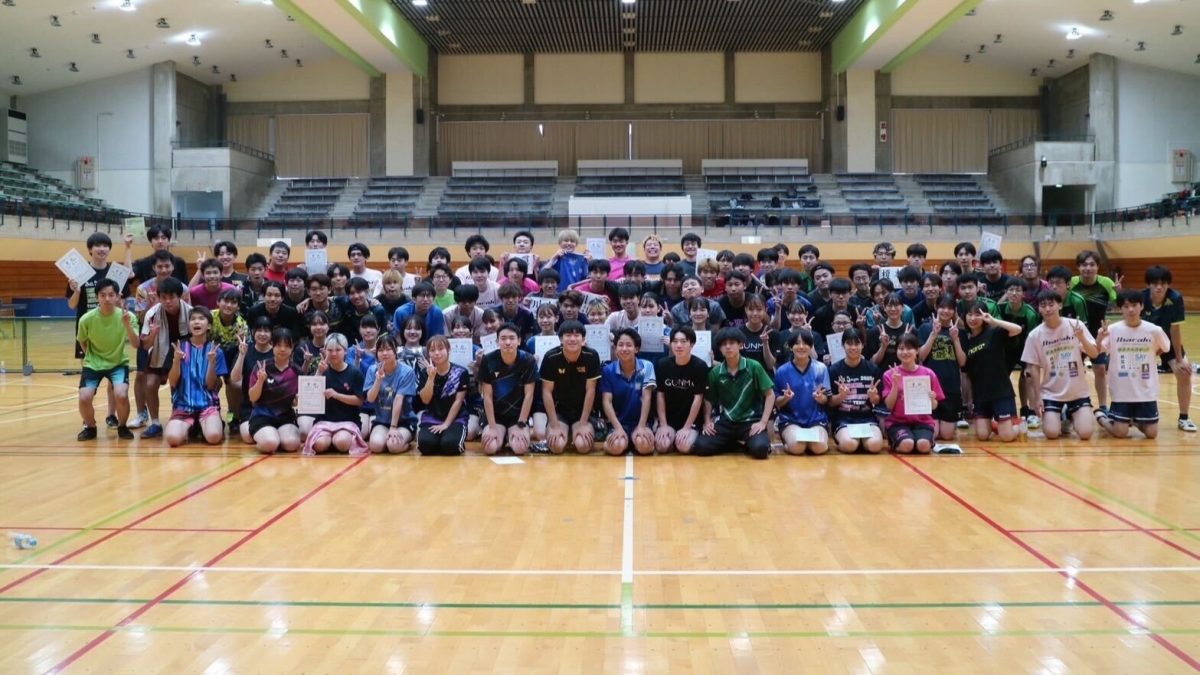 高崎経済大学が男女団体でアベックV　男女シングルスは茨城大が制覇＜第74回北関東五大学卓球大会＞