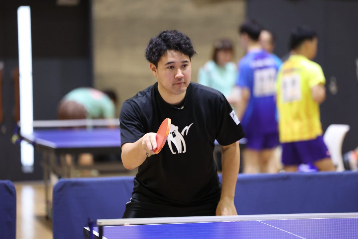 写真：Rallysウェアで試合を行う選手/撮影：ラリーズ編集部