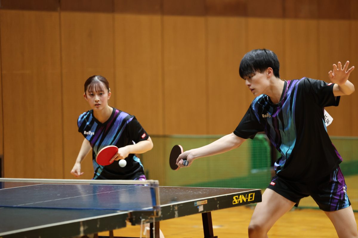 写真：稲垣幸菜と島岡修斗（Rallysアンバサダー）/撮影：ラリーズ編集部