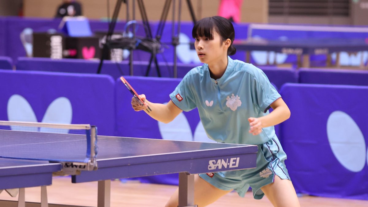 第1シードは昨年準Vの青井さくら　女子シングルス各ブロックの注目選手を紹介＜卓球・全日学2025＞