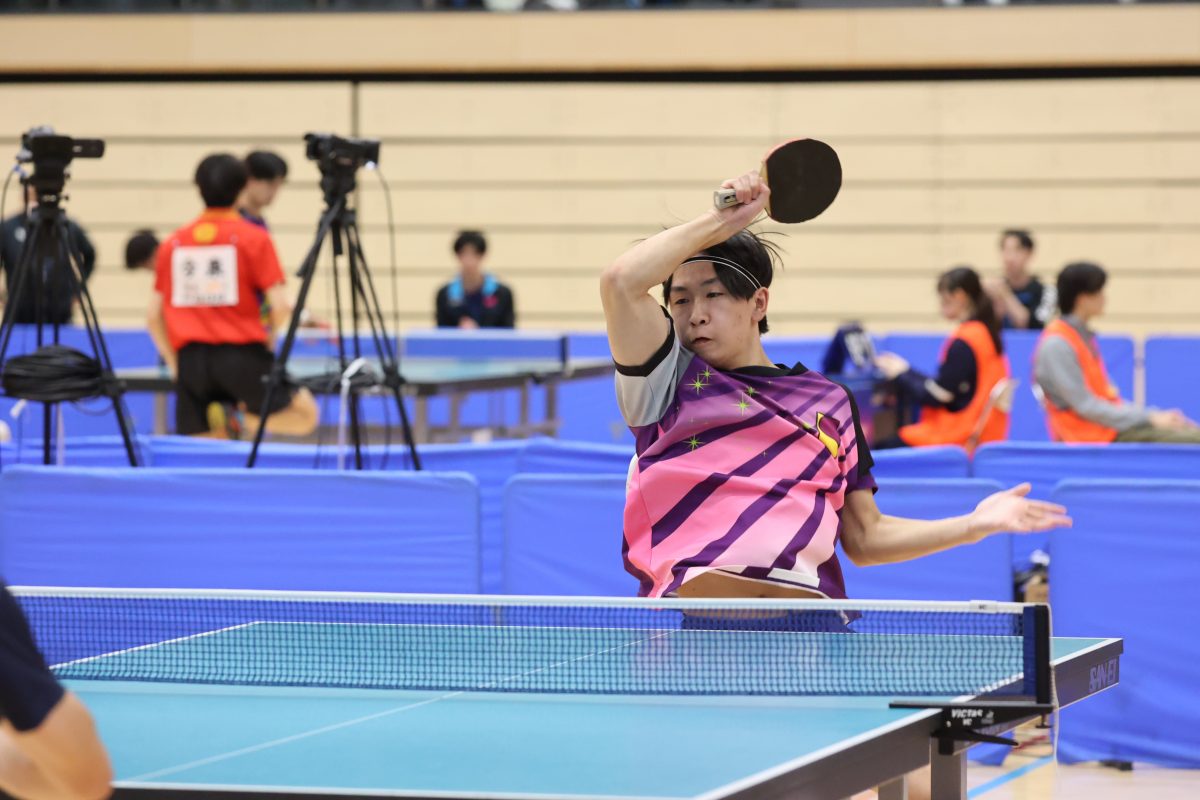写真：全日学での名古屋幸希（札幌大学4年）/撮影：ラリーズ編集部