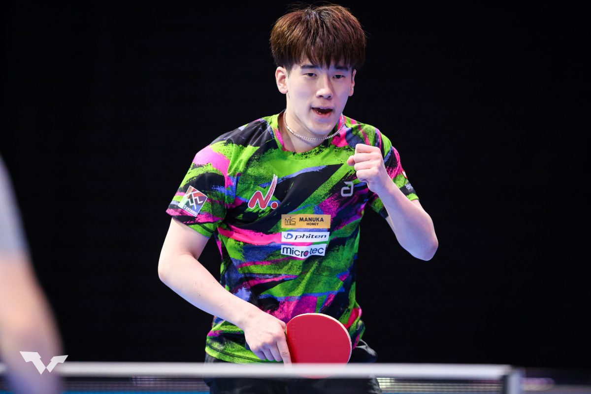 写真：吉山僚一（日本大）/提供：WTT