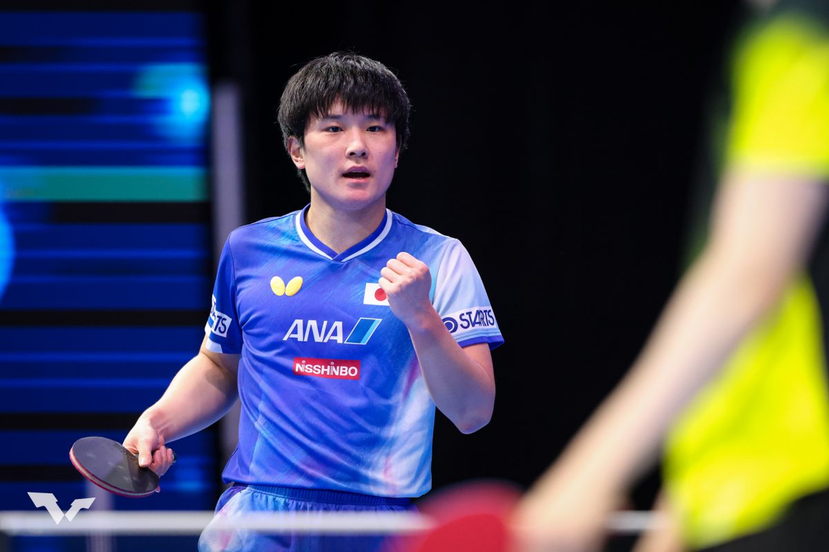 写真：張本智和（トヨタ自動車）/提供：WTT