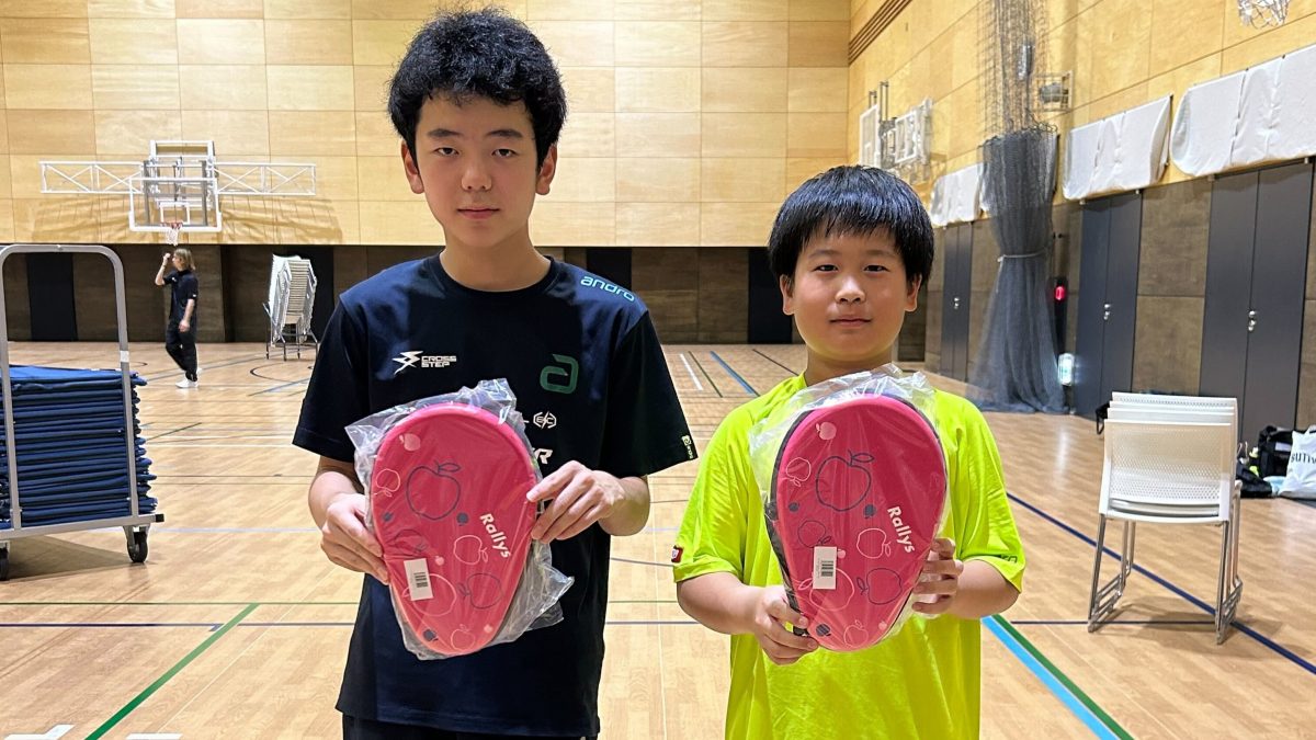 ホープス2位・仲本楓翔＆全中出場・中面谷陸人に大人たちが洗礼浴びる　邱卓球塾・関西卓球アカデミーが優勝＜第4回Rallysチャンピオンシップ＞