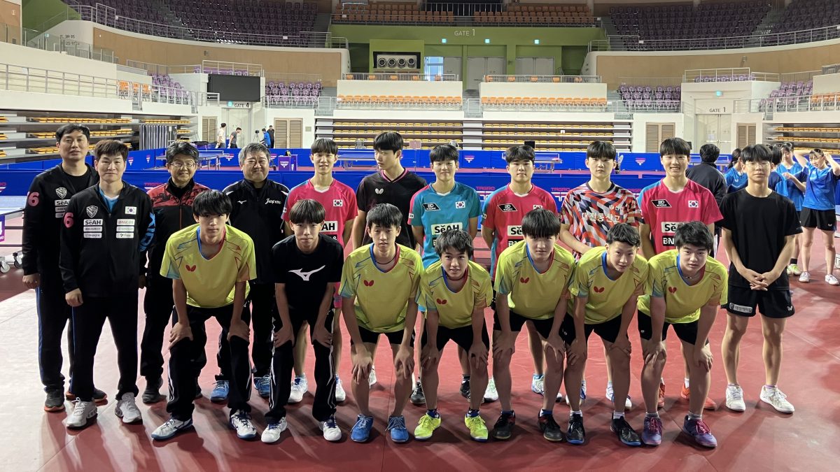 男子団体で日本が快勝　星槎横浜・伊藤佑太は団体・個人で全勝＜卓球・第29回日韓ジュニア交流事業/男子＞