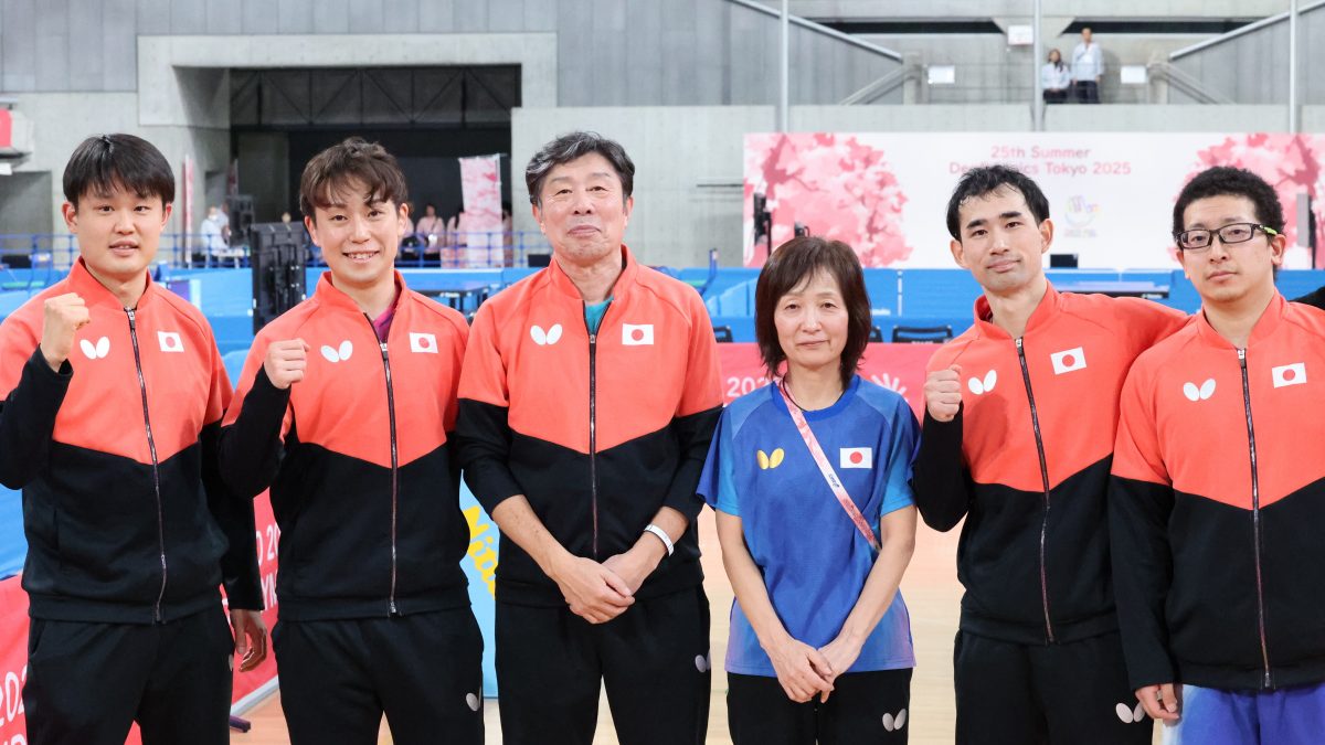 写真：日本代表男子集合写真/撮影：ラリーズ編集部