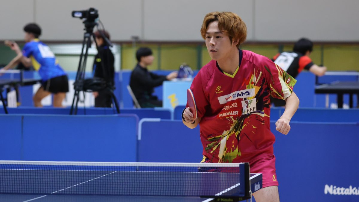 日本大・伊藤礼博、早稲田大・濵田尚人らが予選1位で決勝トーナメントへ＜卓球・全日学選抜2025＞