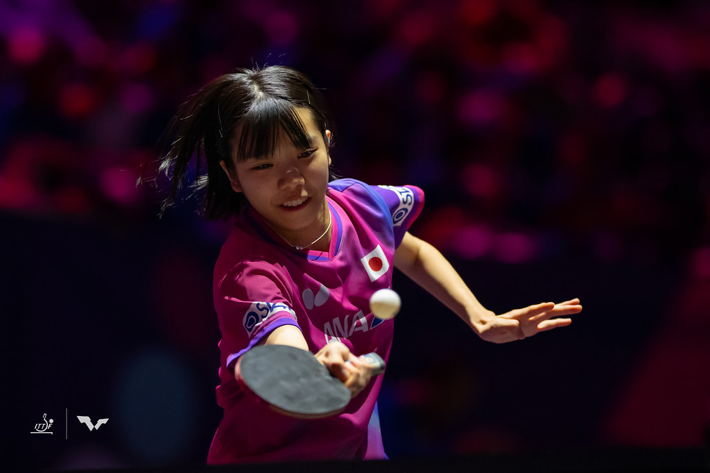 写真：青木咲智（四天王寺高）/提供：ITTF<