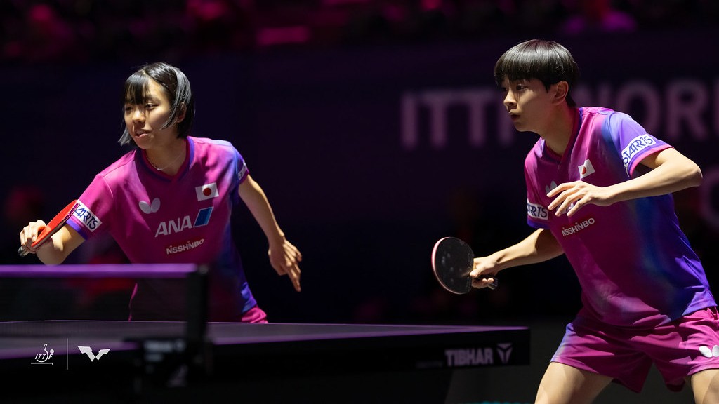 川上流星/青木咲智ペア、U19混合複で銅メダル　U19男子・U15男女ダブルスでも日本勢がメダル確定＜卓球・世界ユース2025＞
