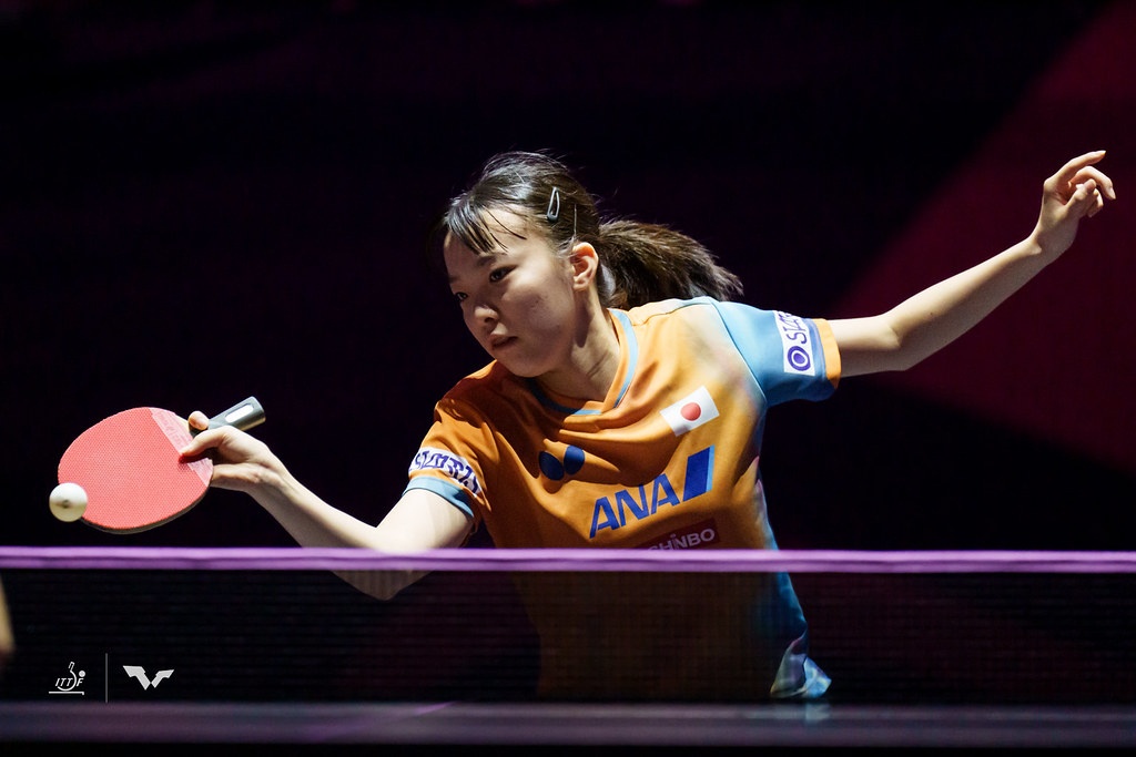写真：小塩悠菜（JOCエリートアカデミー/星槎）/提供：ITTF