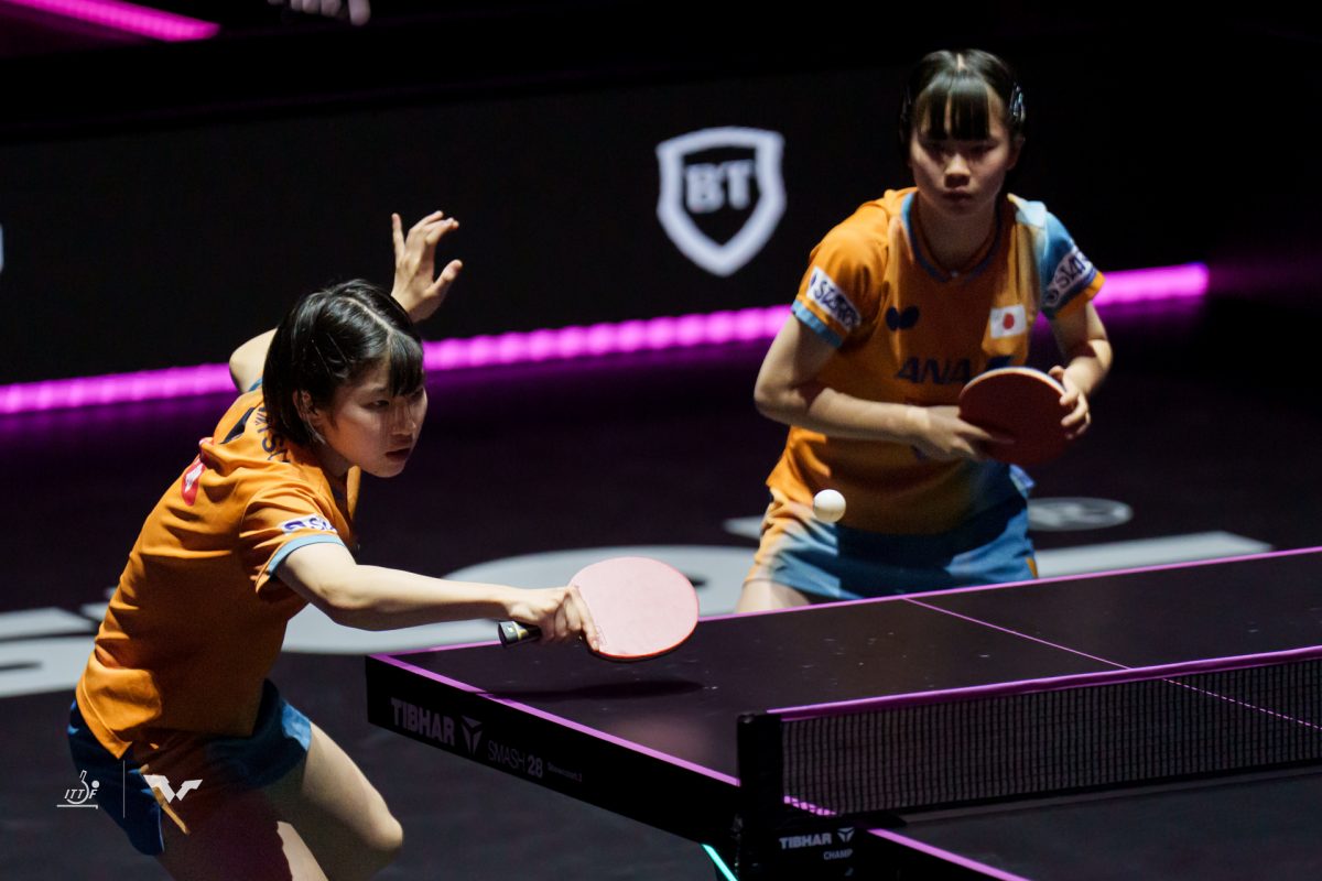 石田心美（石田卓球N⁺）/村松心菜（ミキハウスJSC）/提供：ITTF