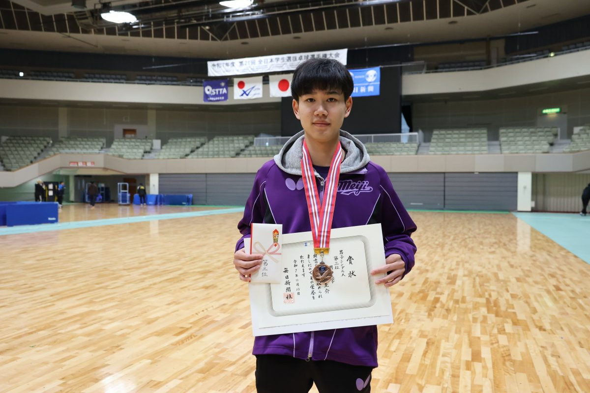 写真：木方圭介（明治大）/撮影：ラリーズ編集部