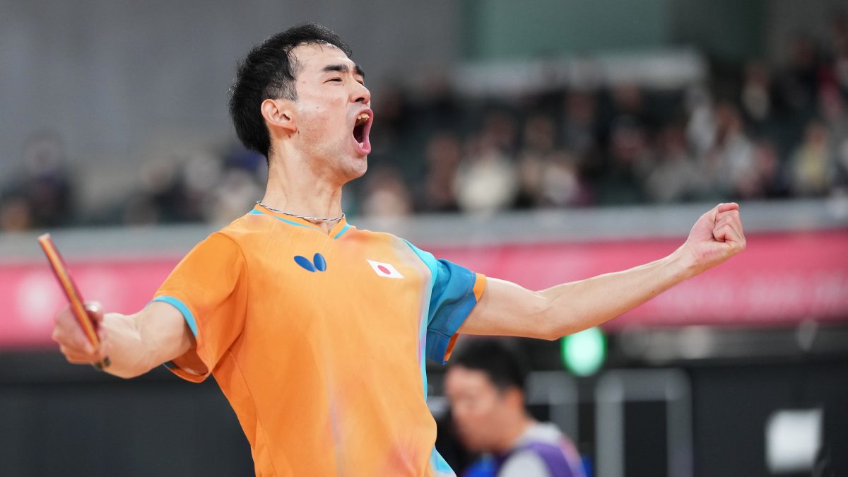 男子日本代表、2試合連続ストレート勝ちで予選1位通過＜卓球・デフリンピック2025＞