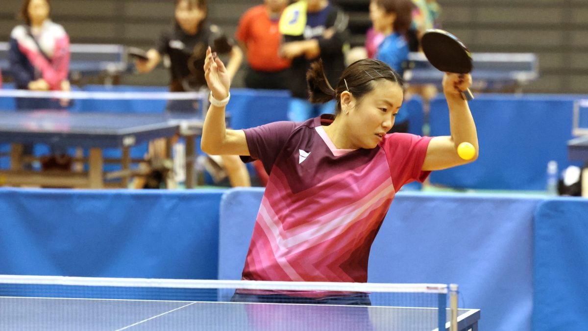 ラージボールの祭典が神戸で開催　一般女子シングルスで元デンソーの馬場麻裕がV＜卓球・第5回神戸ラージボールフェスティバル＞