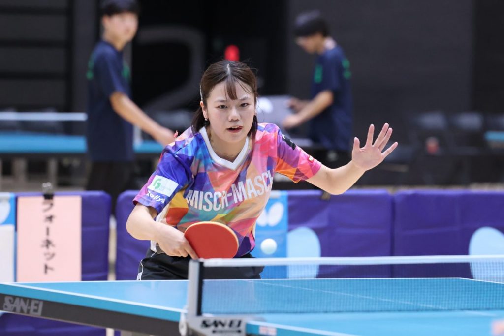 写真：河野さんは所属する「MISCH-MASCH」からクラブ選手権にも出場/撮影：ラリーズ編集部