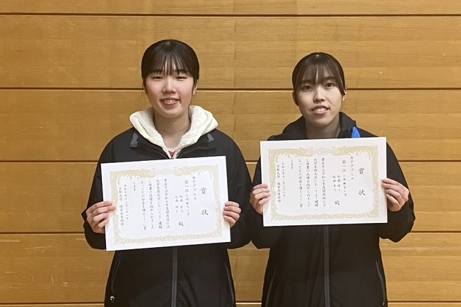 写真：相場菜月/相場晴日（大阪教育大学）/提供：関西国公立大学卓球大会運営（主幹校・京都大学）