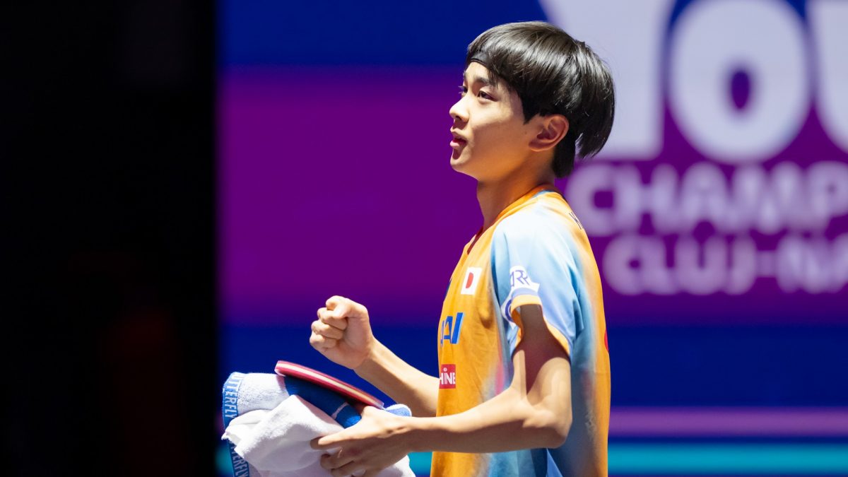 川上流星がU19男子シングルスで金メダル　吉山和希は銀メダル、村松心菜と小塩悠菜は銅メダル獲得＜卓球・世界ユース2025＞