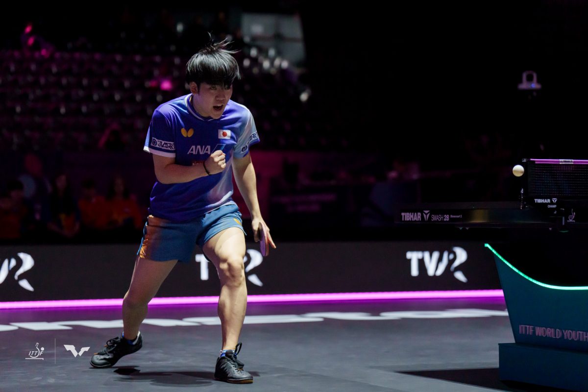 写真：吉山和希（岡山リベッツ）/提供：ITTF