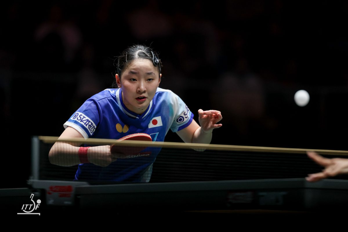 写真：張本美和（木下グループ）/提供：ITTFWorld