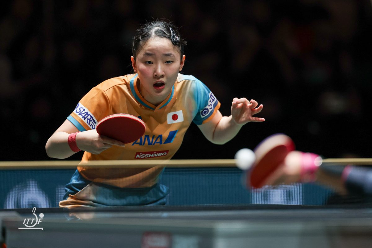 写真：張本美和（木下グループ）/提供：ITTFWorld