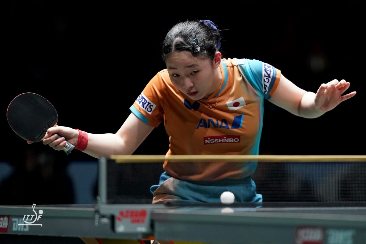 写真：張本美和（木下グループ）/提供：ITTFWorld