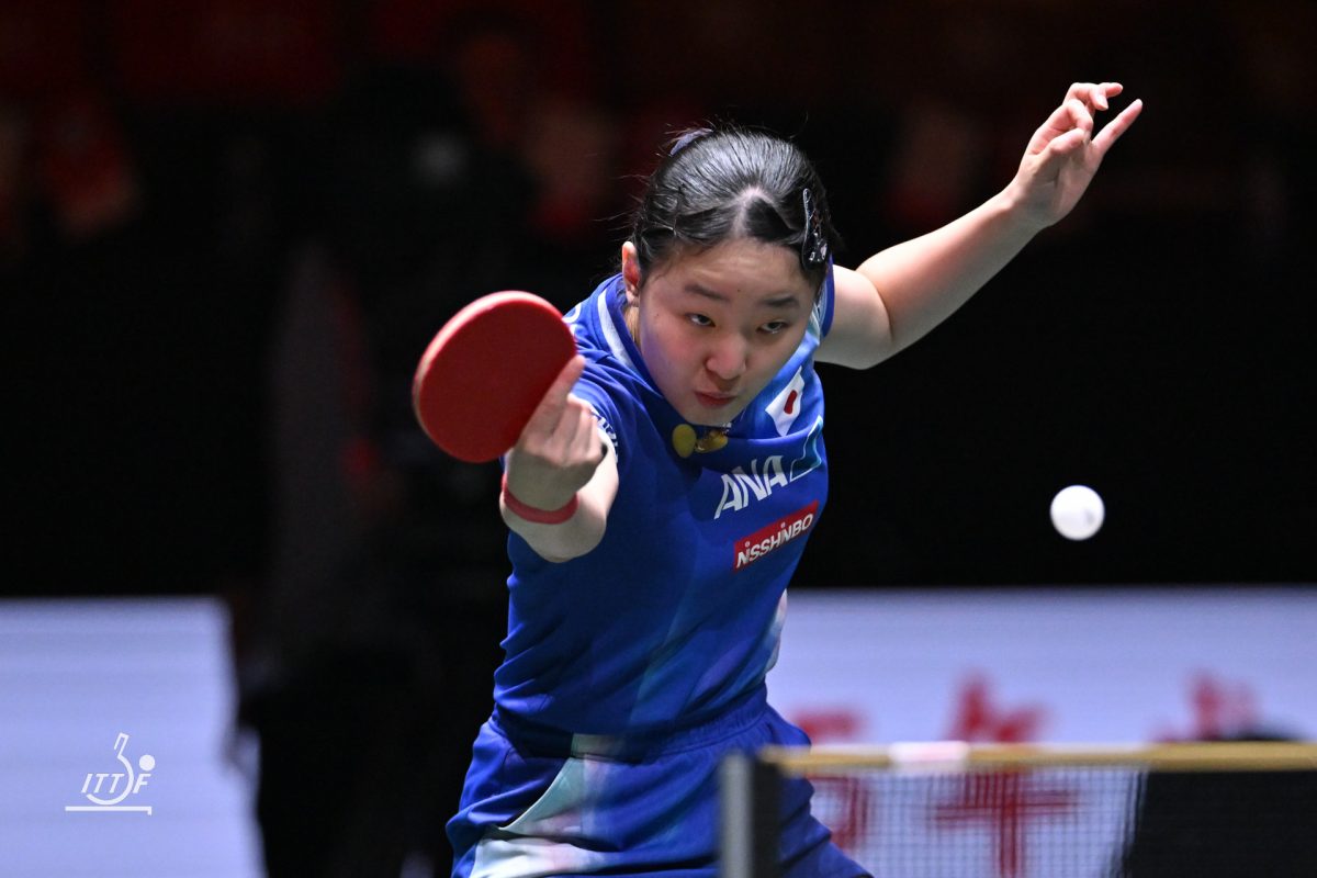 写真：張本美和（木下グループ）/提供：ITTFWorld