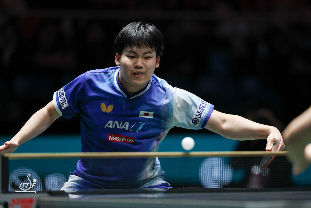 松島輝空/張本美和ペア、グループリーグ初戦をストレート勝利で白星