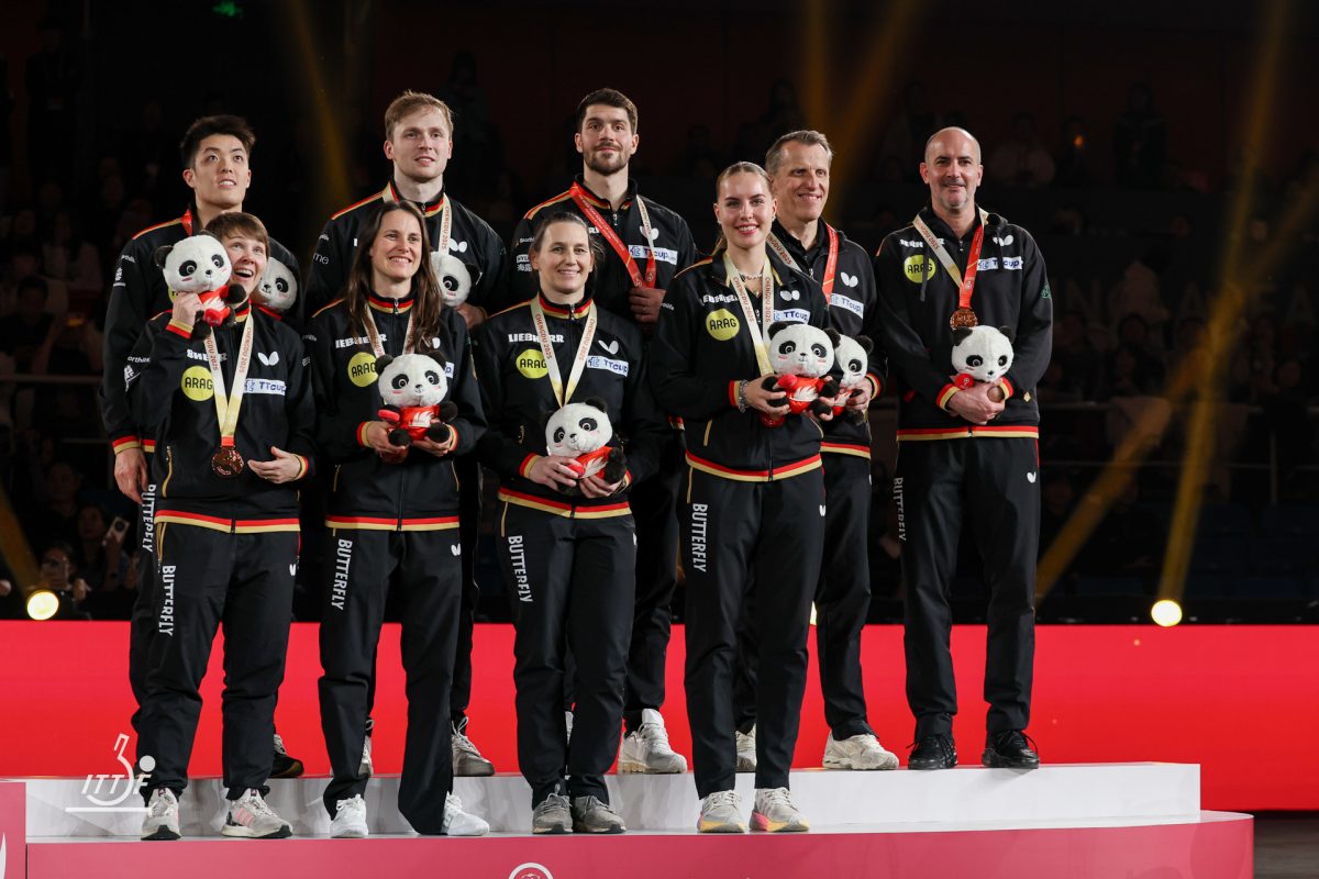 写真：ドイツチーム/提供：ITTFWorld