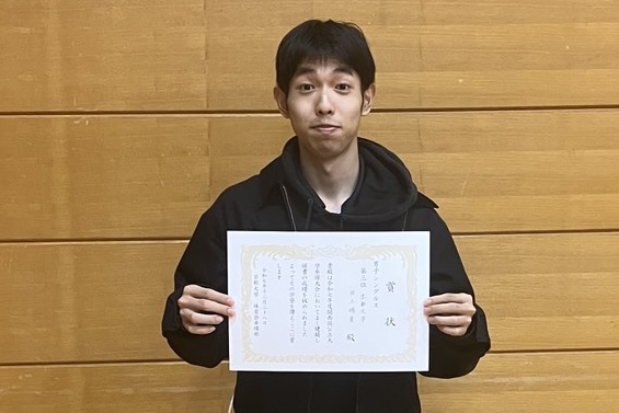 写真：井上晴貴（京都大学）/提供：関西国公立大学卓球大会運営（主幹校・京都大学）