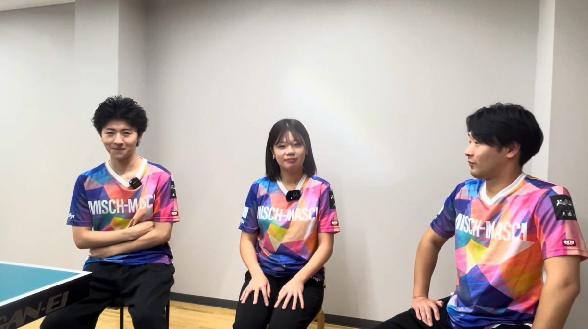 写真：インタビューに応える三浦竜樹さん、河野凪紗さん/撮影：ラリーズ編集部